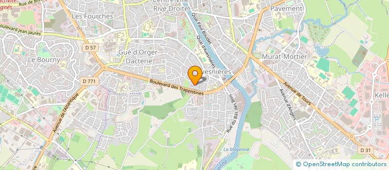 localisation de l'entreprise ECOHESION à LAVAL