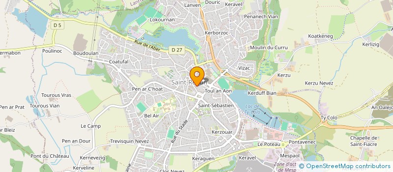 localisation de l'entreprise ECOHOME SERVICES à SAINT-RENAN