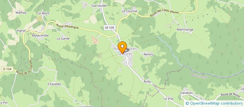 localisation de l'entreprise ECOJARDIN  ST HILAIRE-CUSSON-VALMITTE