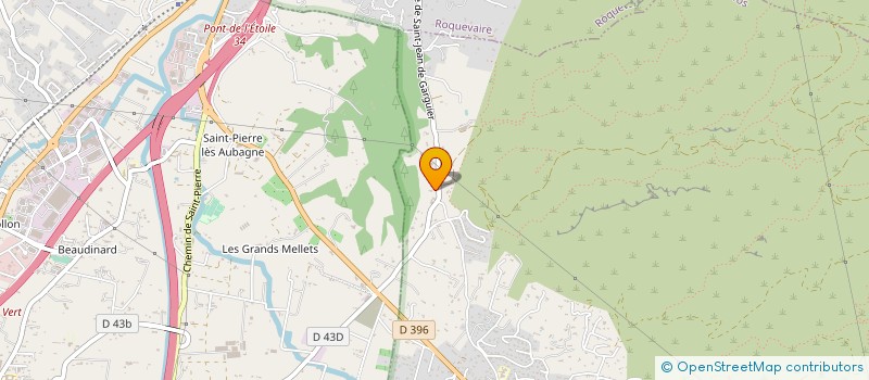 localisation de l'entreprise ECOJEUNES  GEMENOS