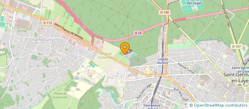localisation de l'entreprise ECOJONCTION à SAINT-GERMAIN-EN-LAYE