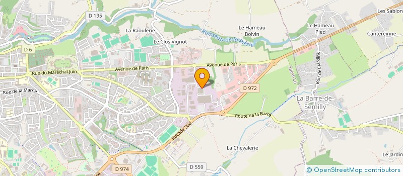 localisation de l'entreprise ECOKART  SAINT-LO