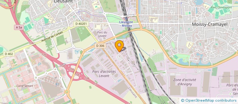 localisation de l'entreprise ECOKLIMA à MOISSY-CRAMAYEL