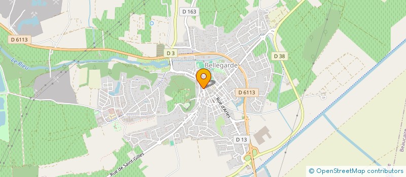 localisation de l'entreprise ECOL BOULISTE DE JEU PROVENC ET DE PETAN à BELLEGARDE