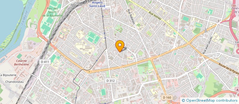 localisation de l'entreprise ECOL'INNOV à ANGERS