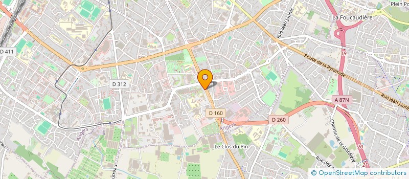 localisation de l'entreprise ECOL PRATIQ DIRIGEANT COMMERCIAUX FRANCE à ANGERS