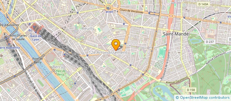 localisation de l'entreprise ECOLAND  PARIS