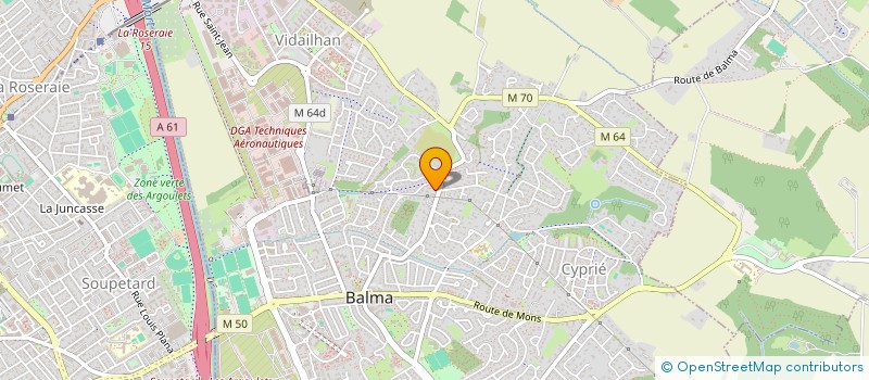 localisation de l'entreprise ECOLANKA  BALMA