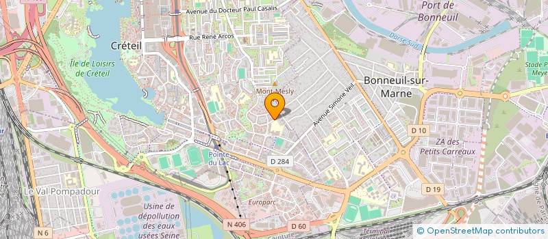 localisation de l'entreprise ECOLE ABCEDAIRE DU SAVOIR  CRETEIL