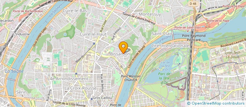 localisation de l'entreprise ECOLE ACADEMY à CALUIRE-ET-CUIRE