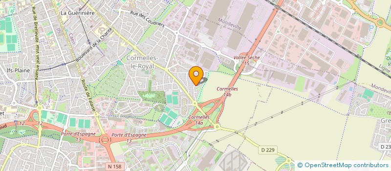 localisation de l'entreprise ECOLE ADR TECH  CORMELLES-LE-ROYAL