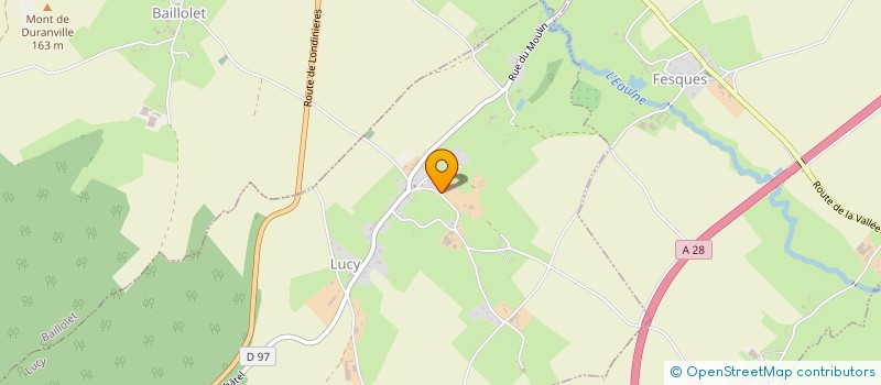 localisation de l'entreprise ECOLE AIKIDO 76  LUCY