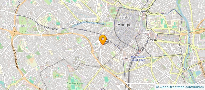 localisation de l'entreprise ECOLE AMEL à MONTPELLIER