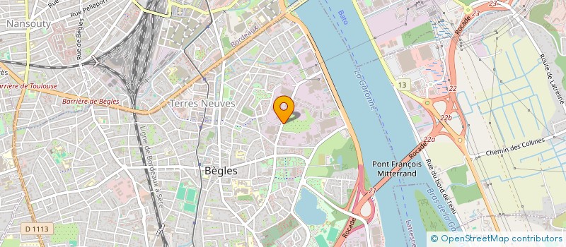 localisation de l'entreprise ECOLE APPRENTISSAGE TECHNIQUE APPLIQUEE à BEGLES