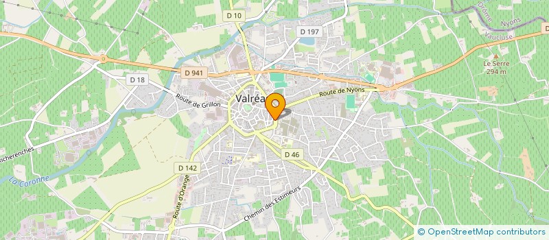 localisation de l'entreprise ECOLE AUTO MOTO PROVENCE 84 à VALREAS