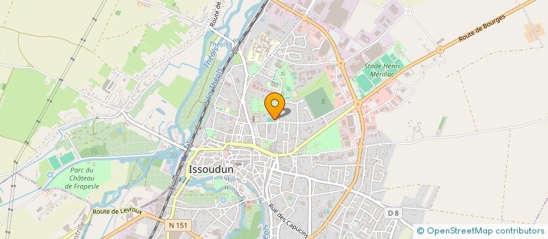 localisation de l'entreprise ECOLE AUTONOME DE BOXE DE ST-CYR à ISSOUDUN