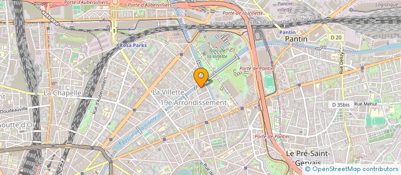 localisation de l'entreprise ECOLE BETH AARON  PARIS