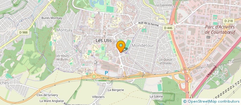 localisation de l'entreprise ECOLE BILINGUE 91 à LES ULIS