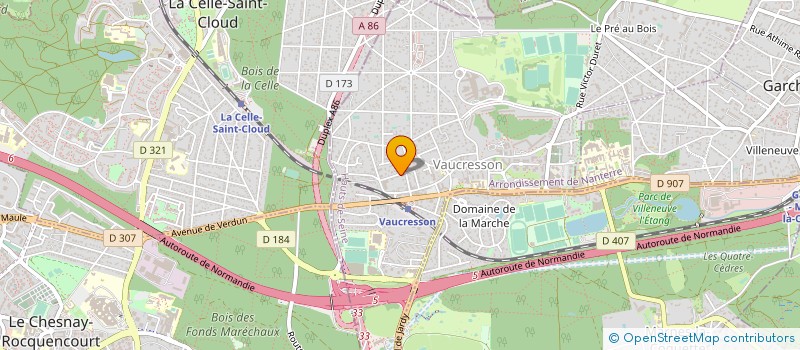 localisation de l'entreprise ECOLE BILINGUE DIDEROT à SAINT-GERMAIN-EN-LAYE