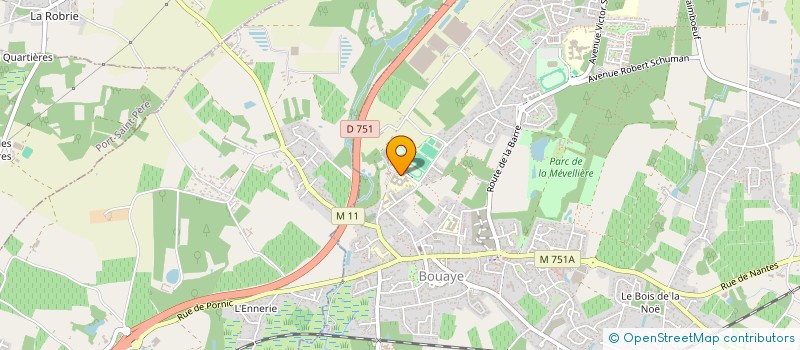 localisation de l'entreprise ECOLE BOSCEENNE DE MUSIQUE ET DE DANSE à BOUAYE