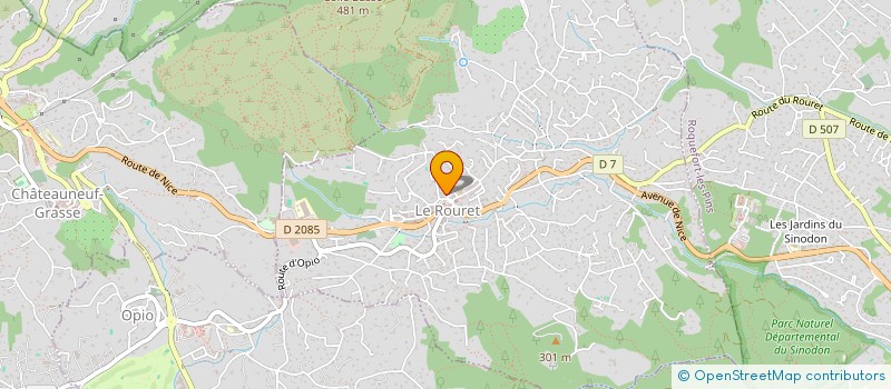 localisation de l'entreprise ECOLE BUISSANIERE  LE ROURET