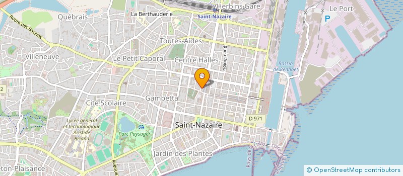 localisation de l'entreprise ECOLE BULGARE ESPOIRE à SAINT-NAZAIRE