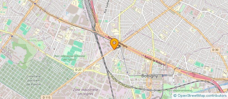 localisation de l'entreprise ECOLE CHARLES PEGUY  BOBIGNY