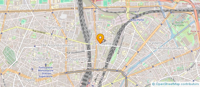 localisation de l'entreprise ECOLE CLAUDE MATHIEU à PARIS