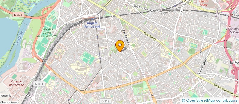 localisation de l'entreprise ECOLE COREENNE D'ANGERS 49 à ANGERS
