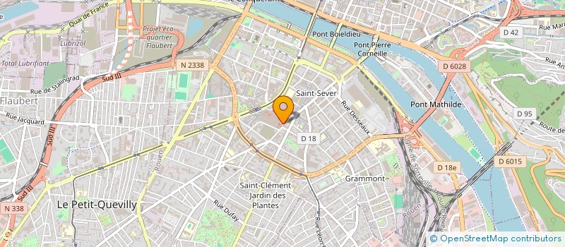 localisation de l'entreprise ECOLE COREENNE DE ROUEN à ROUEN