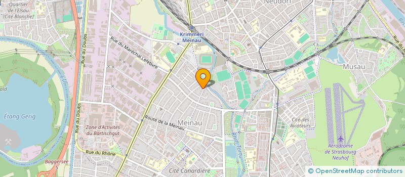 localisation de l'entreprise ECOLE COREENNE DE STRASBOURG à STRASBOURG