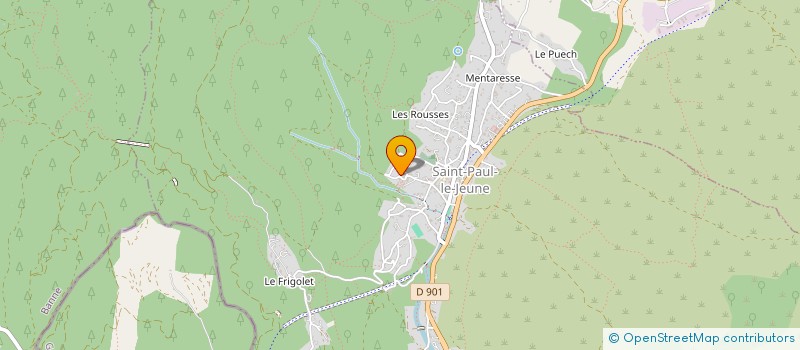 localisation de l'entreprise ECOLE D'ARTS MARTIAUX VIETNAMIENS DE JALES à BEAULIEU