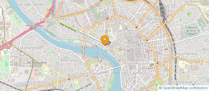 localisation de l'entreprise ECOLE D'ECONOMIE ET DE SCIENCES SOCIALES QUANTITATIVES DE TOULOUSE - TSE à TOULOUSE