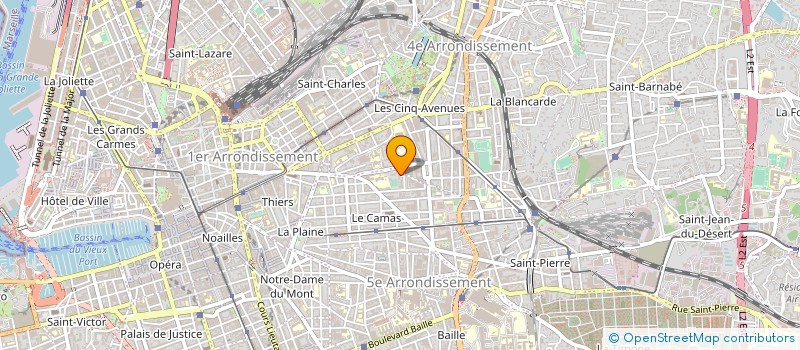 localisation de l'entreprise ECOLE D ESCRIME MEDIEVALE L AME IMPETUEUSE  MARSEILLE