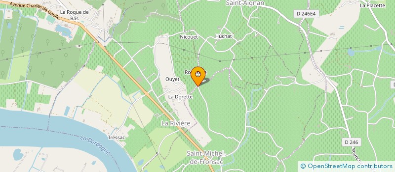 localisation de l'entreprise ECOLE D IGA RYU  LA RIVIERE