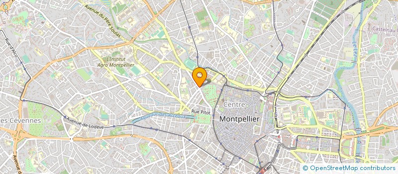 localisation de l'entreprise ECOLE D'IMMOVANCE à MONTPELLIER