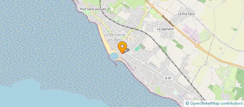 localisation de l'entreprise ECOLE DE BILLARD DE LA BERNERIE EN RETZ  LA BERNERIE-EN-RETZ