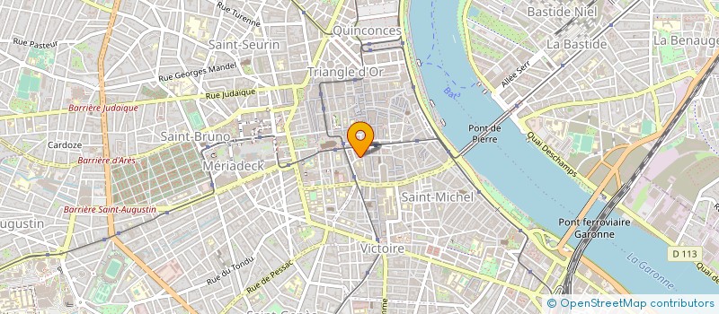 localisation de l'entreprise ECOLE DE BORDEAUX à BORDEAUX