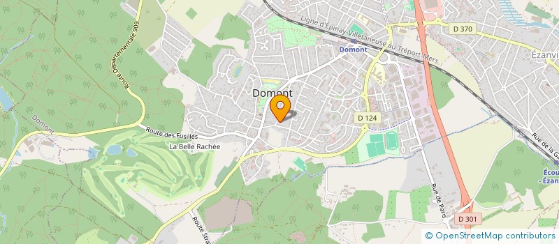 localisation de l'entreprise ECOLE DE CHANT L'EVEIL LYRIQUE  DOMONT