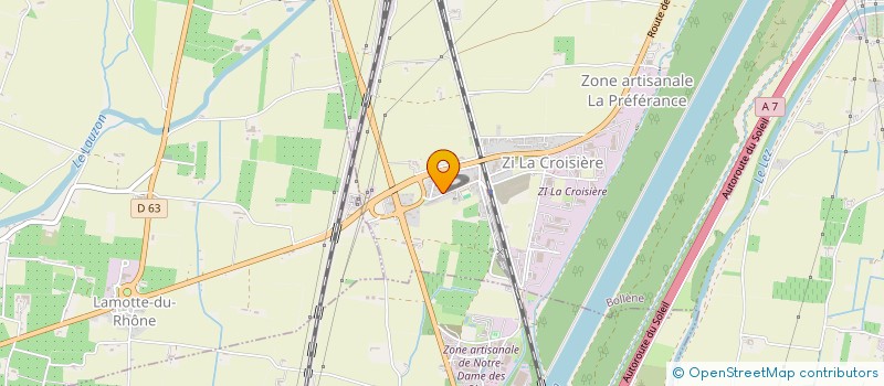 localisation de l'entreprise ECOLE DE COMBAT SAMBO VAUCLUSIENNE à BOLLENE