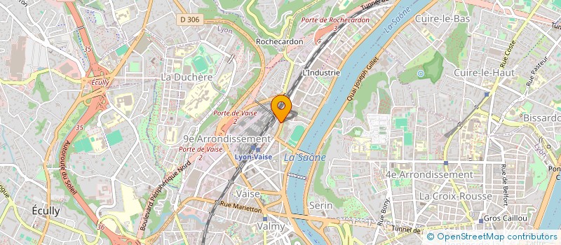 localisation de l'entreprise ECOLE DE COMMERCE DE LYON FORMATIONS PROFESSIONNELLES  LYON