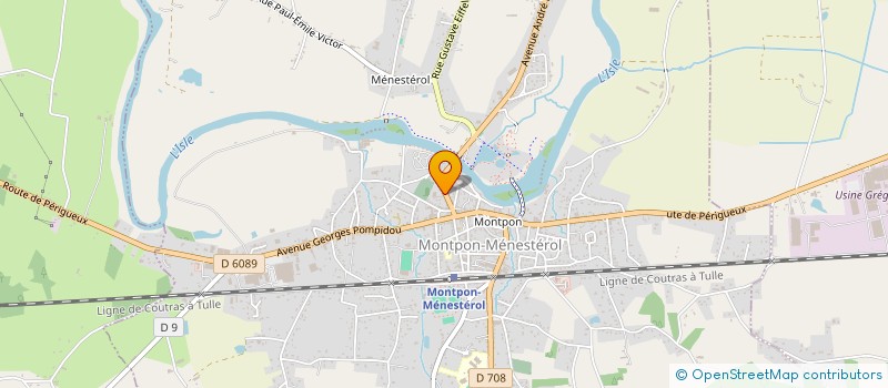 localisation de l'entreprise ECOLE DE CONDUITE 24 à MONTPON-MENESTEROL