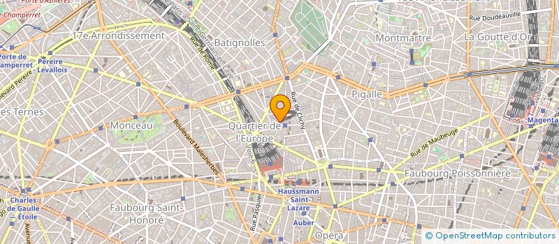 localisation de l'entreprise ECOLE DE CONDUITE ACCELEREE à PARIS