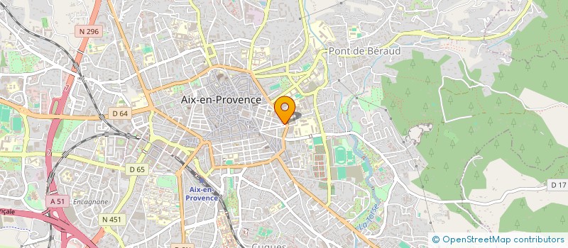localisation de l'entreprise ECOLE DE CONDUITE AIXOISE à AIX-EN-PROVENCE
