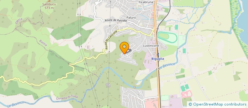 localisation de l'entreprise ECOLE DE CONDUITE CEPPE à PENTA-DI-CASINCA