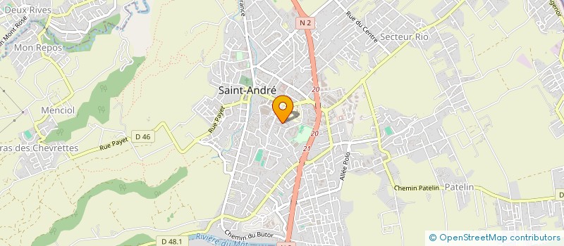 localisation de l'entreprise ECOLE DE CONDUITE CHATEAU à SAINT-ANDRE