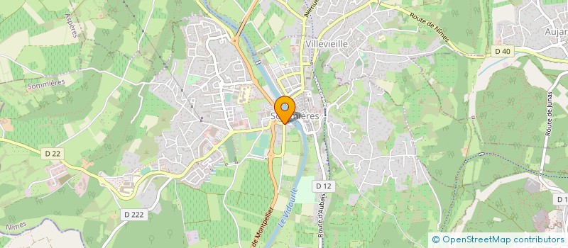 localisation de l'entreprise ECOLE DE CONDUITE  DE L AVENIR  SOMMIERES