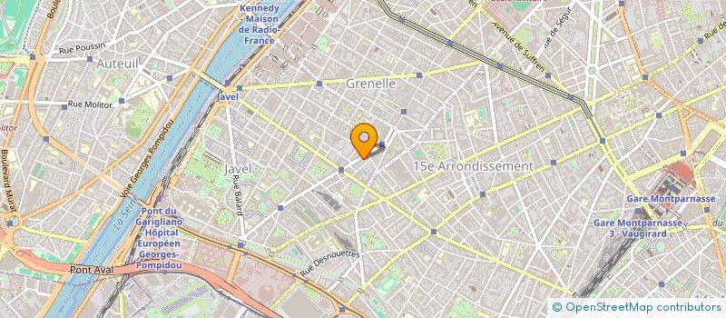 localisation de l'entreprise ECOLE DE CONDUITE FELIX FAURE à PARIS