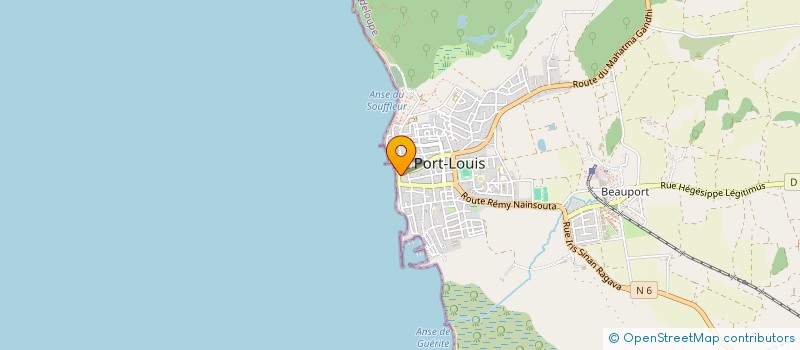 localisation de l'entreprise ECOLE DE CONDUITE LA PORT- LOUISIENNE à PORT LOUIS
