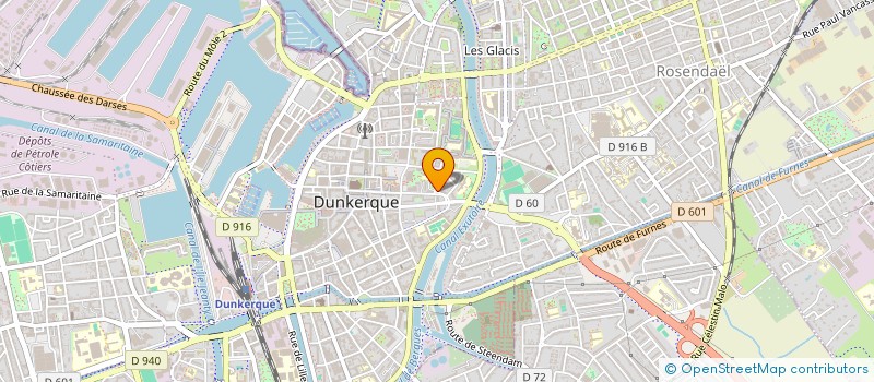 localisation de l'entreprise ECOLE DE CONDUITE LAVOISIER à DUNKERQUE